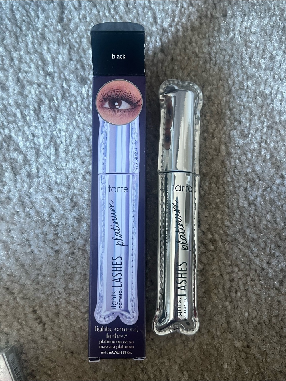 tarte Lights, Camera, Lashes Platinum Mascara - full size NWT (black)